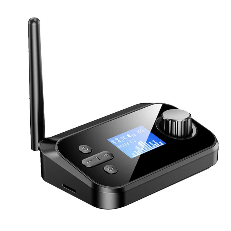 

AU47-Bluetooth 5.1 аудио передатчик приемник RCA 3,5 мм AUX стерео беспроводной адаптер для ПК ТВ наушники