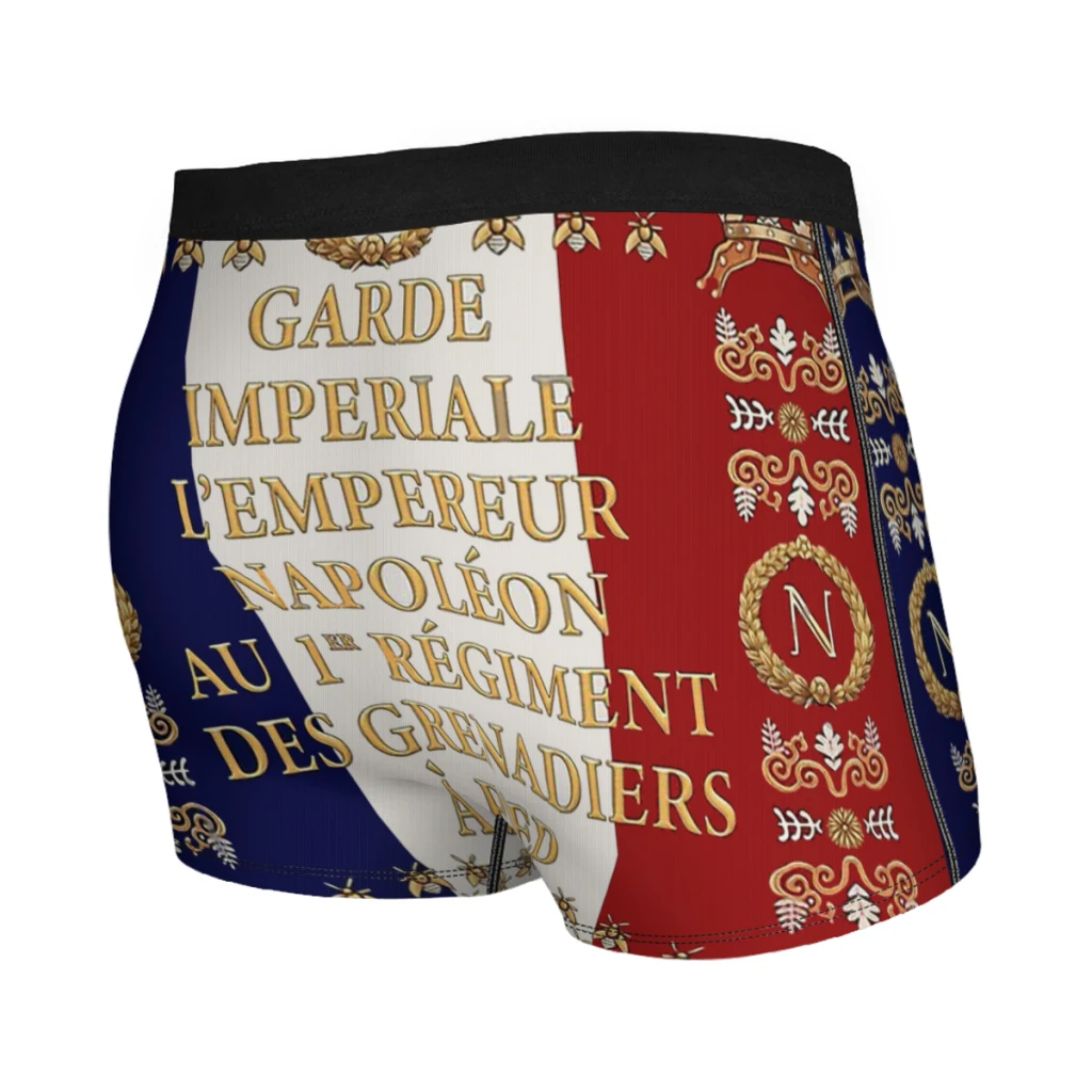 Napoleonic French 1er Garde Imperiale  Underpants Breathbale Panties Man Underwear Comfortable Shorts Boxer Briefs