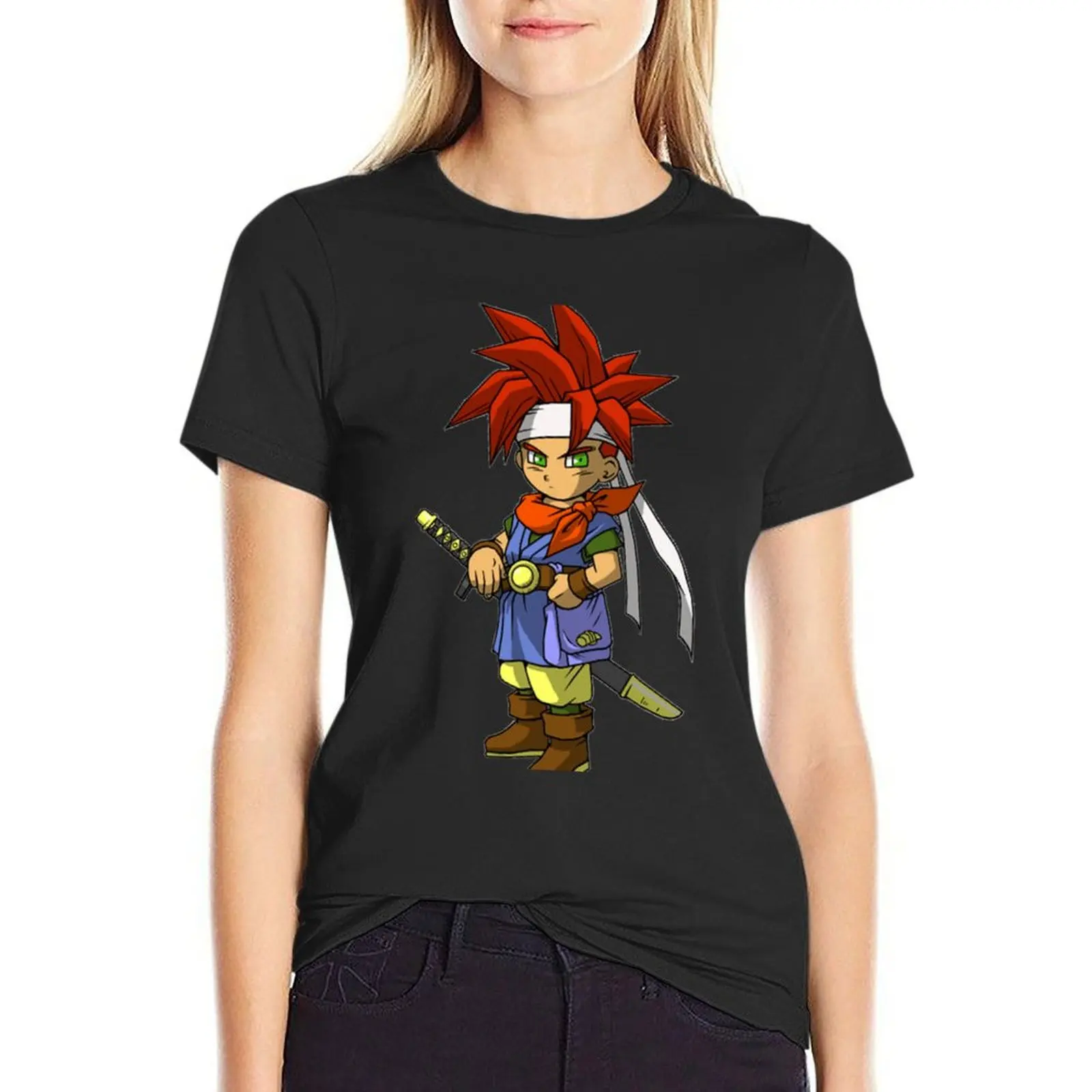 

Cartoon Chrono T-Shirt sublime lady clothes animal print shirt for girls Female clothing t-shirt dress for Women plus size sexy