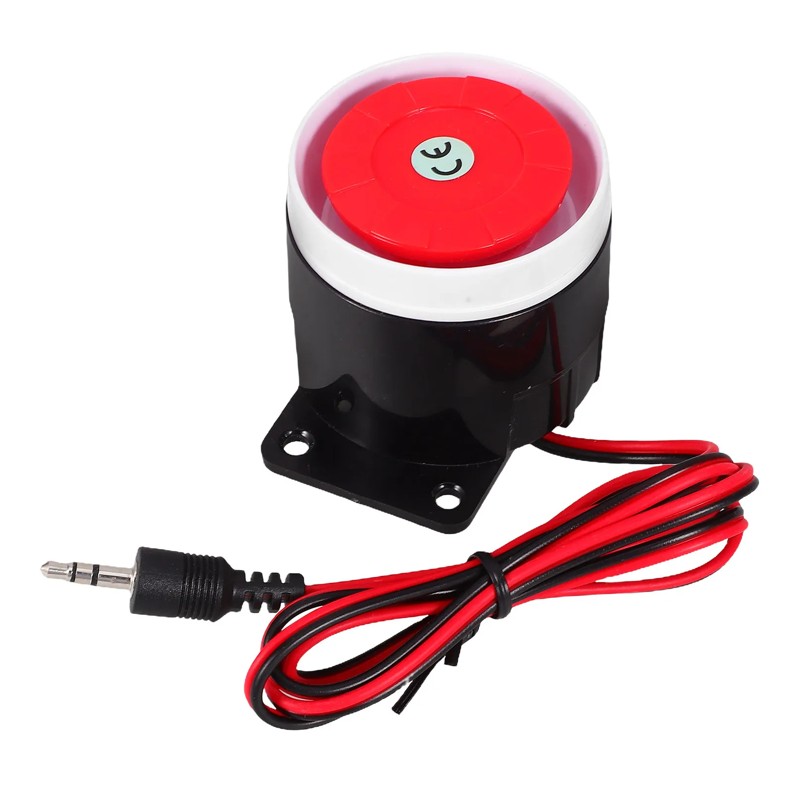 

Компактная сирена-оповещатель для домашних и офисных систем безопасности, громкая аварийная сигнализация, пластиковая мини-сирена для защиты от краж