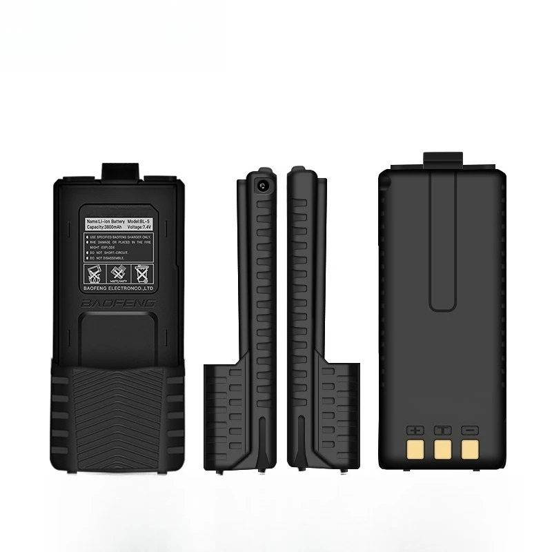 BL-5 Rechargeable Walkie Talkie Battery for Baofeng UV-5R UV-5RE UV-5RA BF-F8 F9 Radio Enlarger Li-ion Battery Type-C view 6