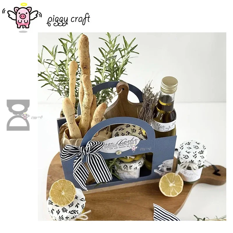 

Металлические вырубные формы Piggy Craft: классическая волнистая ручка, вырубные ножи для скрапбукинга, трафареты для вырезания, штампы для бумаги