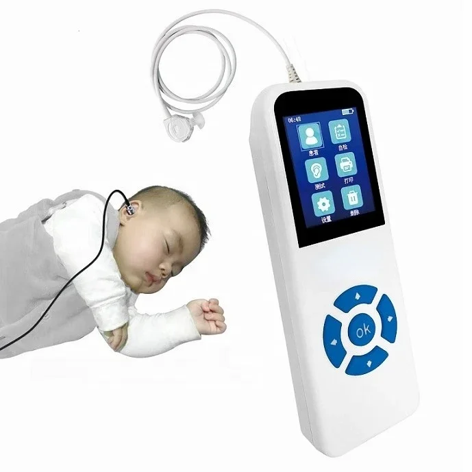 

AD-15TD Hot sale precise portable hearing screener device with acceptable price / handheld OAE audiometer