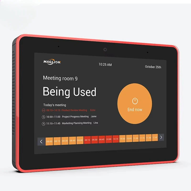 8 polegadas RK3568 Android 11 Touch Screen Tablet para montagem em parede Tablet para sala de reuniões WiFi 6 POE