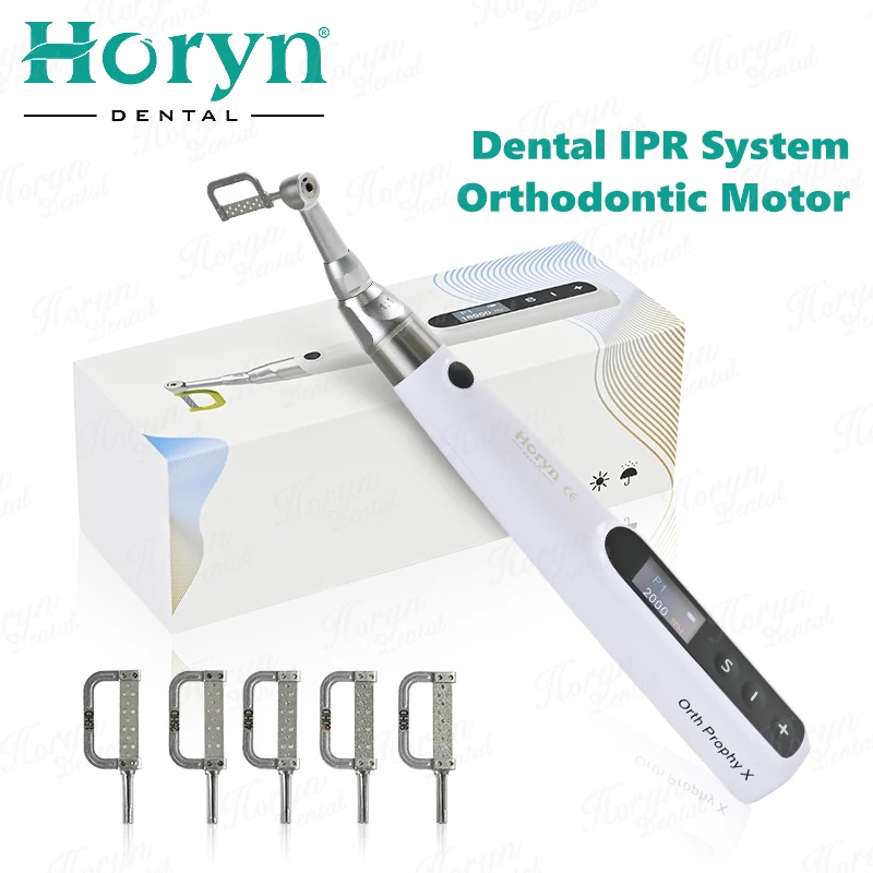 

Wireless Dental Electric IPR System Motor With Contra Angle Orthodontics Prophy Motor Dental Electric Motor