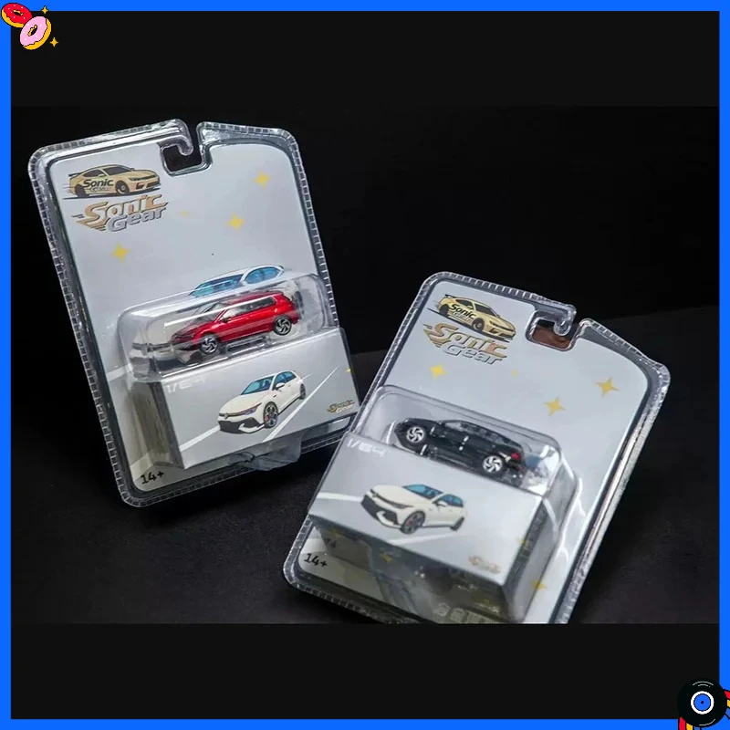 

Sonic Gear 1:64 2021 Golf MK8 GTI Alloy Car Model Static Decoration Collectibles Gift Toys