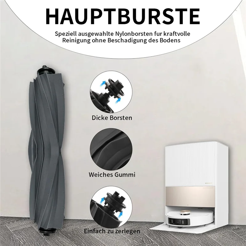 

AA21-Accessory Set For Dreame L20 Ultra, Dust Bags Main Brushes Filters, Robot Vacuum Cleaner Parts Accessories