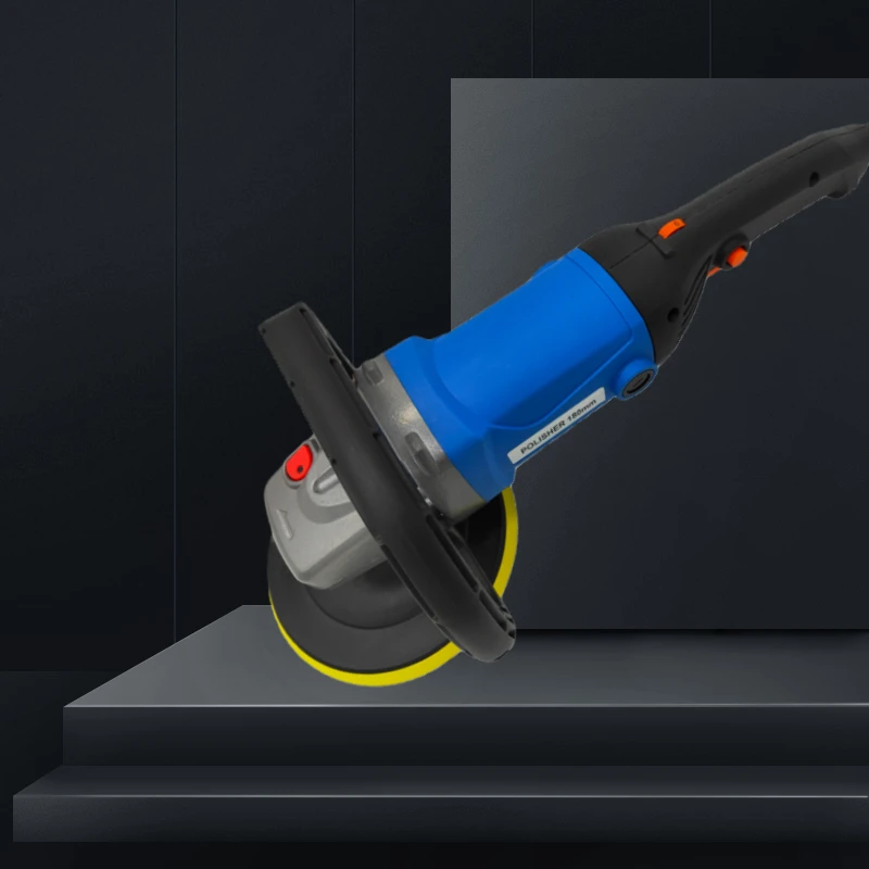 202518MM 1200W Car Polisher Car Tools Polish Machine Adjust Speed Marble Polishing Construction