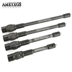 6/8/10/12 Inch Archery Compound Bow Stabilizer Bar 3K Carbon Material Balance Rod for Bows Hunting Shooting Shock Absorber