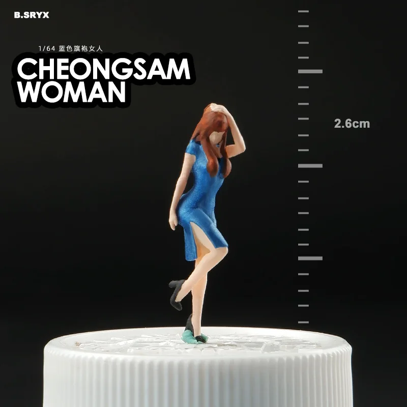 

1:64 Scale Realistic Miniature Figures - Detailed Dollhouse Figurines, Diorama Scene Props, Sand Table Decoration, Perfect for D