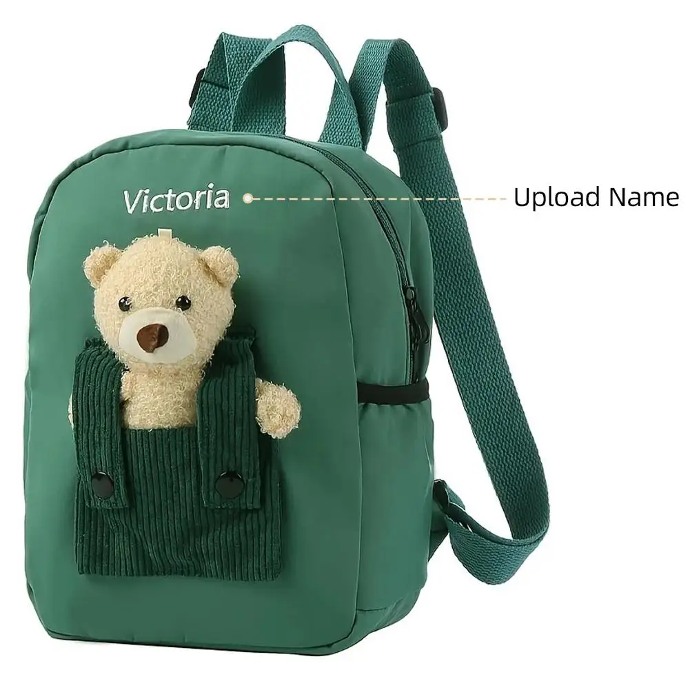 맞춤형 귀여운 어린이 학생 가방, 유니크한 이름 자수 어린이 가방 선물