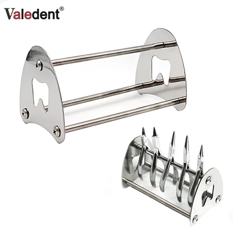 

Dental Pliers Stand Holder Orthodontic Plier Rack Stainless Steel Display Stand Forceps Scissors Placement Dentistry Clinic Tool