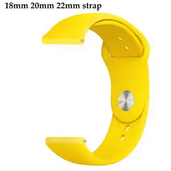 18mm 20mm 22mm strap For Samsung Galaxy watch 6/5/pro/4 Classic Silicone bracelet Huawei watch GT 4-2-2e-3-3 pro 41mm 46mm band