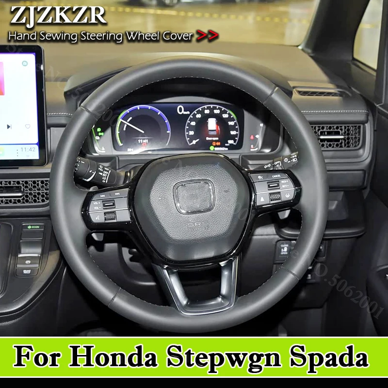 

Для Honda Stepwgn Spada 2022-2025 2026: Аксессуары для интерьера автомобиля из микрофибры с ручной прострочкой, противоскользящие, на заказ