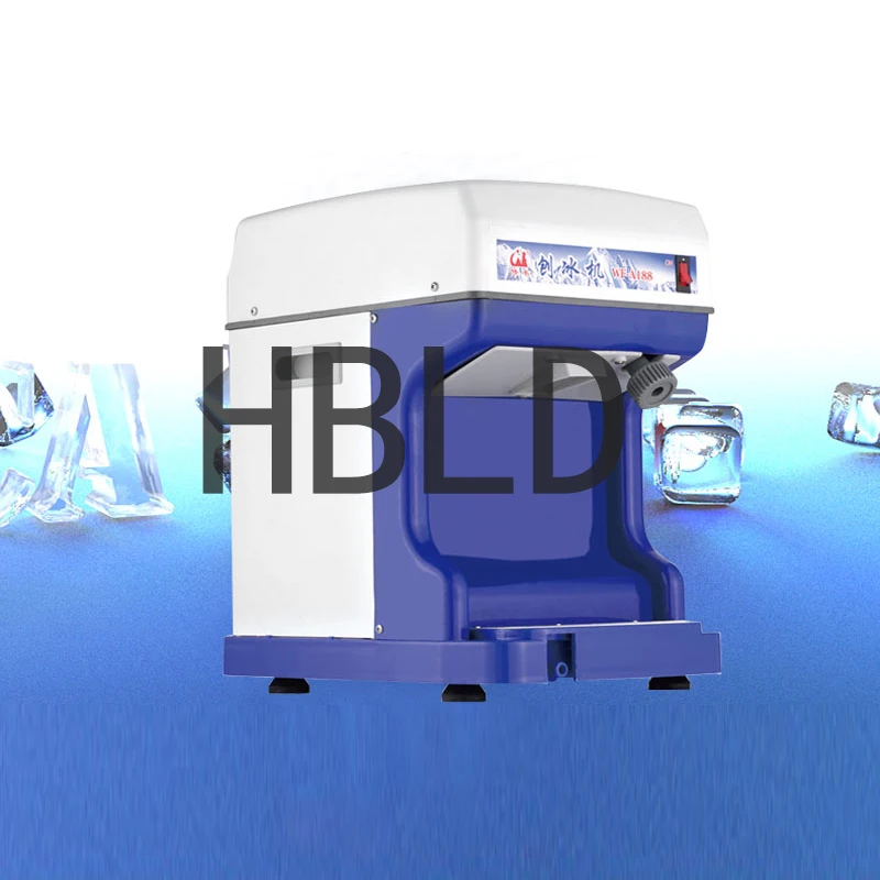 Semi-Automatic Shaved Ice Maker for Household And Commercial Use Small Snowflake Machine for Ice Cream And Desserts