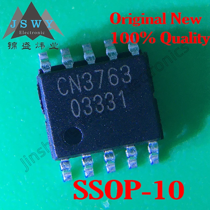 

(10/50PCS) CN3763 SSOP-10 Brand new original PWM buck mode three-cell lithium battery charge management chip In stock