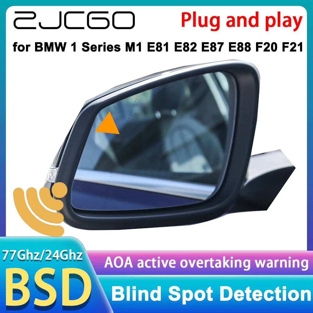 

for BMW 1 Series M1 E81 E82 E87 E88 F20 F21 2004-2019 Side Assist 77GHz Radar Detector Blind Spot Detection Assist Monitoring