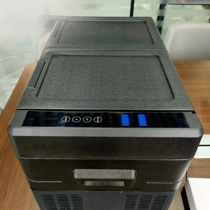 Heavy Duty 64L Portable Car Fridge Freezer Compressor Cooler 12V 24V 220V Solar for Camping Overland Parts
