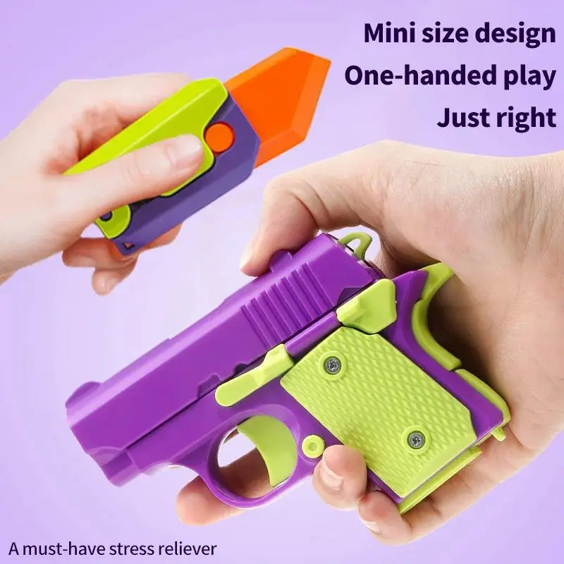 New 1911 Model Toy Gun Kids Pretend Fire Trendy Funny Puzzle Game Relieve Stress Pistol Festivals Gifts For Children Adults Boys