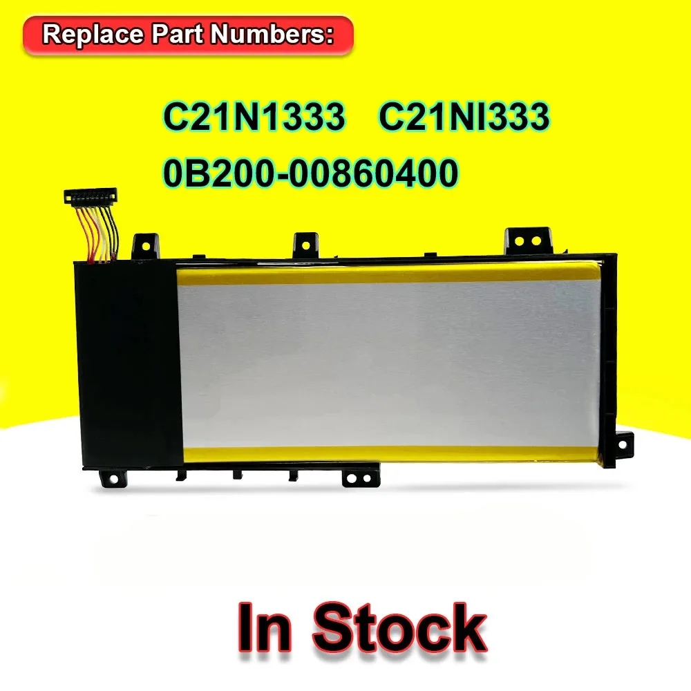 C21N1333 For ASUS TP550L TP550LA TP550LD TP550LJ TP550 TP550LA X454 Series Replacement Laptop Battery 7.5V 38Wh Li-Polymer