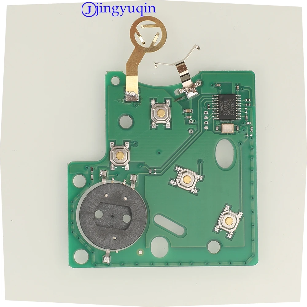 jingyuqin Remote Car Key For Renault Megane 3 Latitude Scenic No Keyless Go Va2 Blade ID46/PCF7941 Chip Control 433MHZ