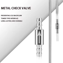 Aquarium CO2 check valve stainless steel anti drop tower type check valve fish tank CO2 generator equipment diffuser accessories