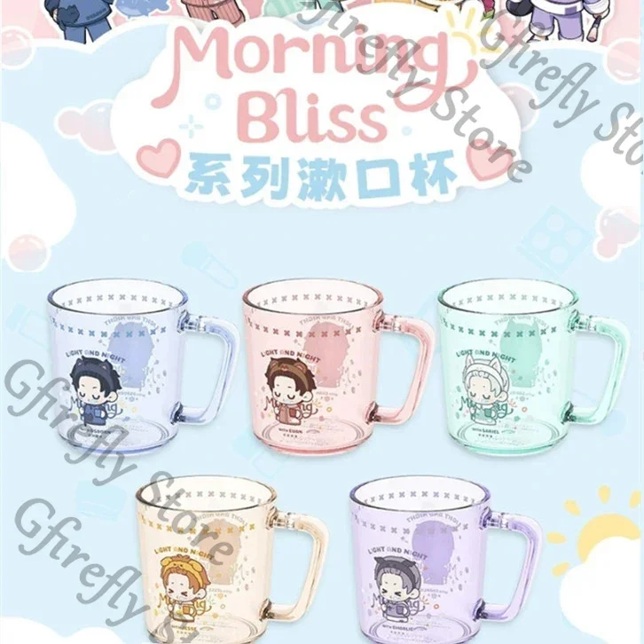 Light and Night Evan Charlie Osborn – Tasses à bain de bouche officielles pour cosplay, anime et jeux – Collection de tasses dentaires « Morning Bliss Series »