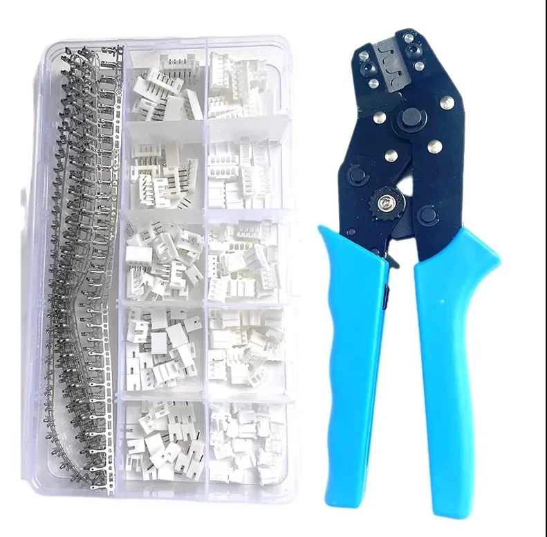 

560PCS JST XH2.54 XH 2.54mm PH2.0 Wire Cable Connector 2/3/4/5/6 Pin Pitch Male Female Plug Socket Terminal Plier Set