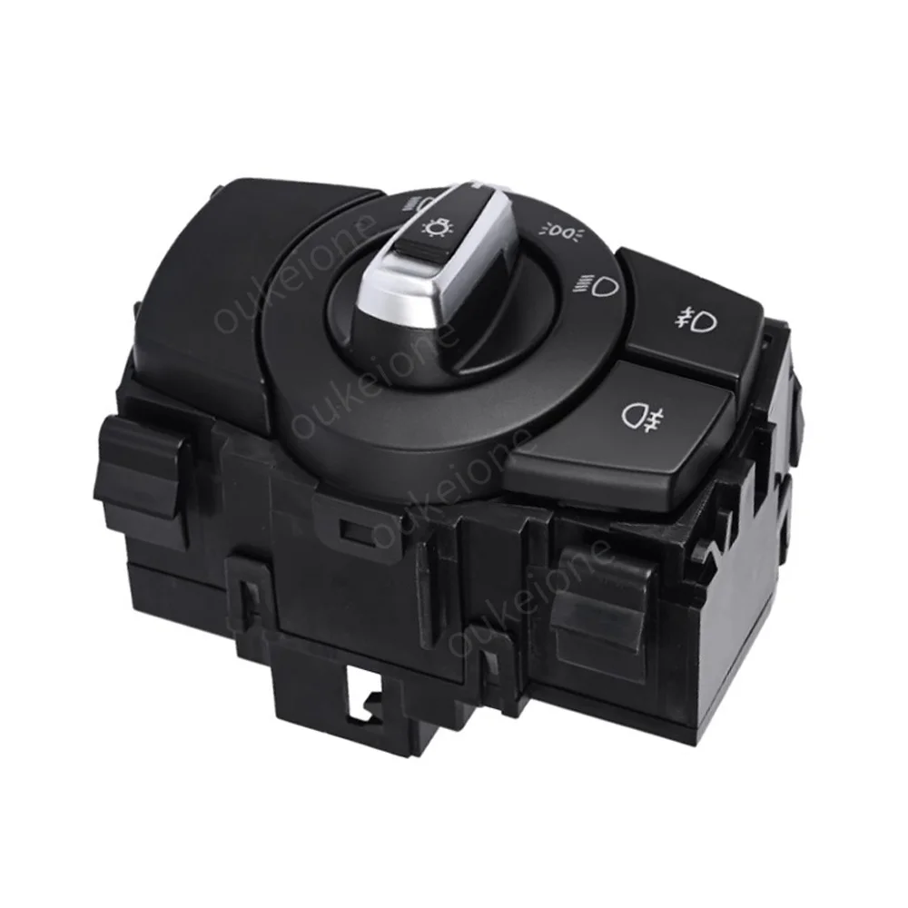 ل BMW 1 3 X1 سلسلة E81 E84 E87 E90 E91 E92 2007-2015 المصباح التبديل ضوء مقبض التحكم زر 61319169404 اكسسوارات السيارات #2