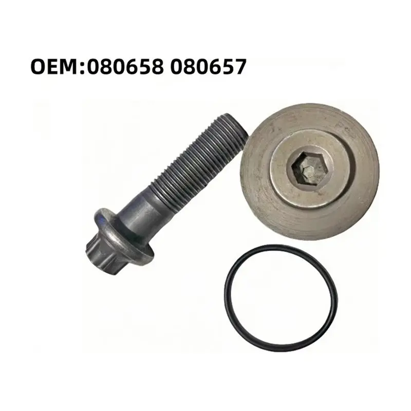 A11M-New Replacement Camshaft Pulley Screw Nut Plug Kit 080658 080657 For 407 607 Citoen Citro? N C5 C6 3.0 Engines