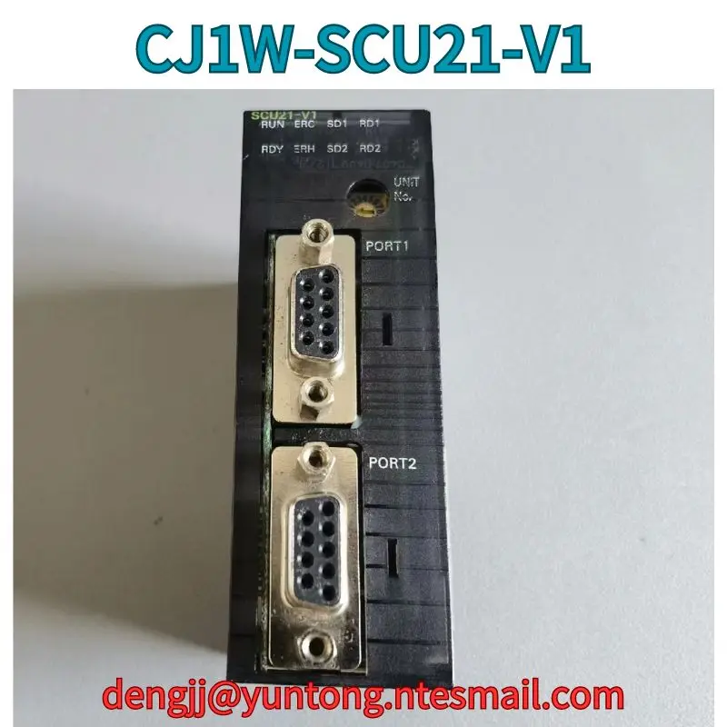 Used Module CJ1W-SCU21-V1 test OK Fast Shipping