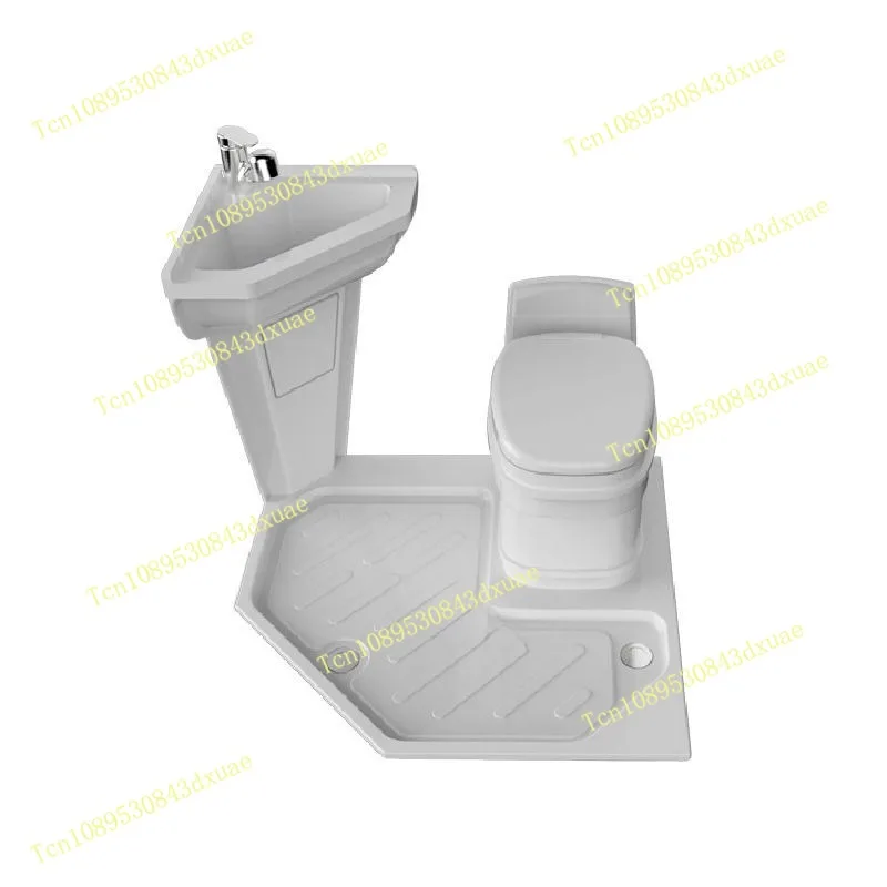Shower room chassis, with wash basin, toilet RV universal