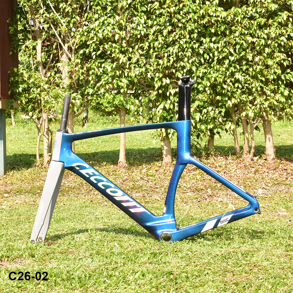 

Carbon Road Bicycle Frame Disc Brake Full Hidden Cable Road Bike Frame Race Frameset Popualr Model Frame DPD Shipping