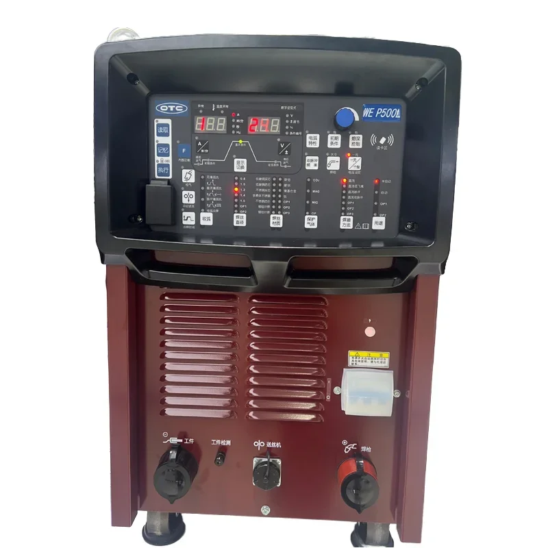 New Arrival WE-P500L IGBT Inverter Welder Industrial Gas Shielded MIG/CO2 Welding Machine Easy to Operate 380V Input Voltage