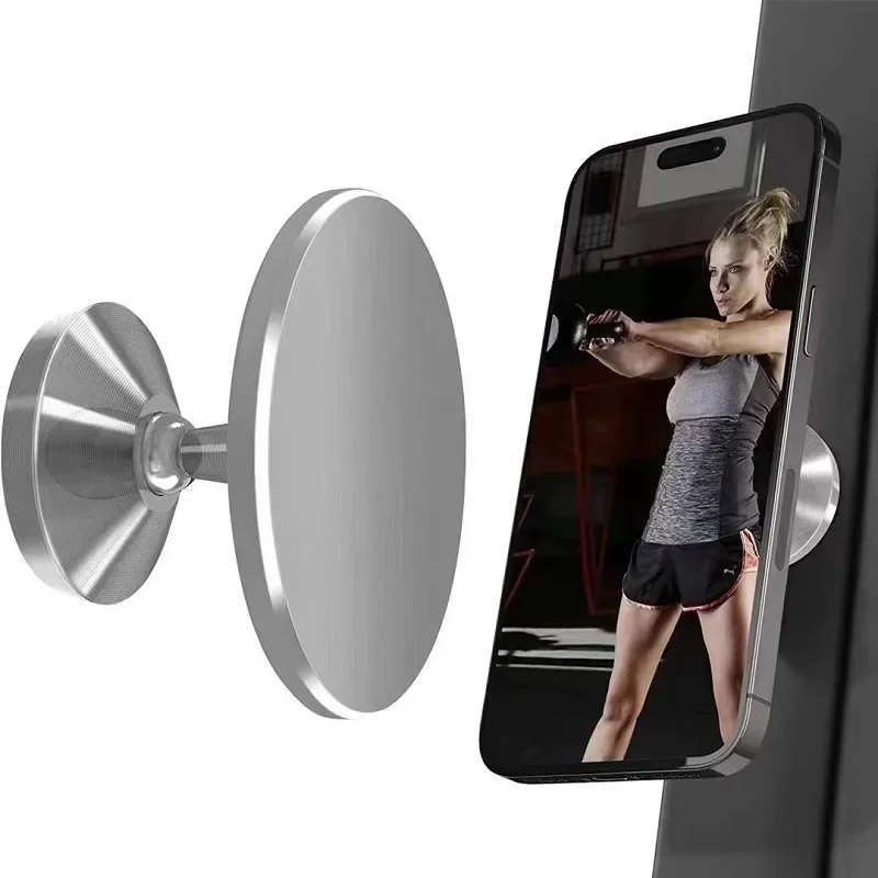 Strong Grip Foldable Magnetic Phone Holder - 360° Rotatable Car Mount, Universal Compatibility for iPhone, Samsung and More