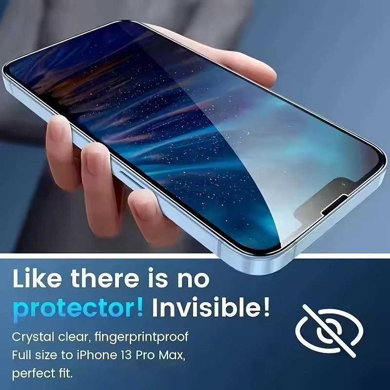 5Pcs Tempered Glass For iPhone 15 14 13 12 11 16 Pro Max Mini Plus Screen Protector For iPhone 17 PRO XR X XS Protective Glass