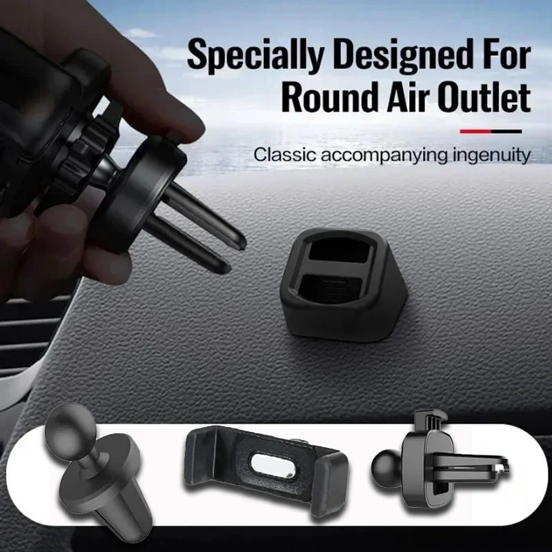 

Car Phone Holder Base Vent Clip Phone Navigation Mount Accessory Universal Adhesive Mounting Base Auto Interior Accessories