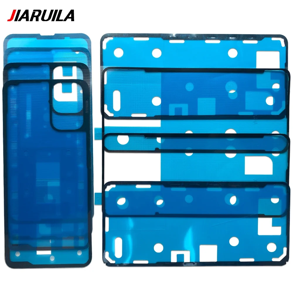 5Pcs，Waterproof  Adhesive Back Housing Case Battery Cover Glue Stickers Tape For Xiaomi Redmi Note 12 4G 13 5G 12 13 Pro Plus 5G