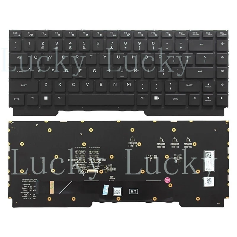 

Новая клавиатура для Dell Alienware M17 R5 P130F P130F001 US с RGB-подсветкой каждой клавиши