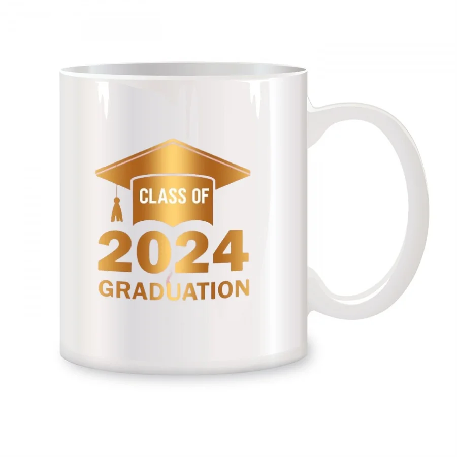 

Class of 2024 Graduation Mugs For Congratulation Her Women Friends Birthday Novelty Coffee Ceramic Tea Cups White 11 oz