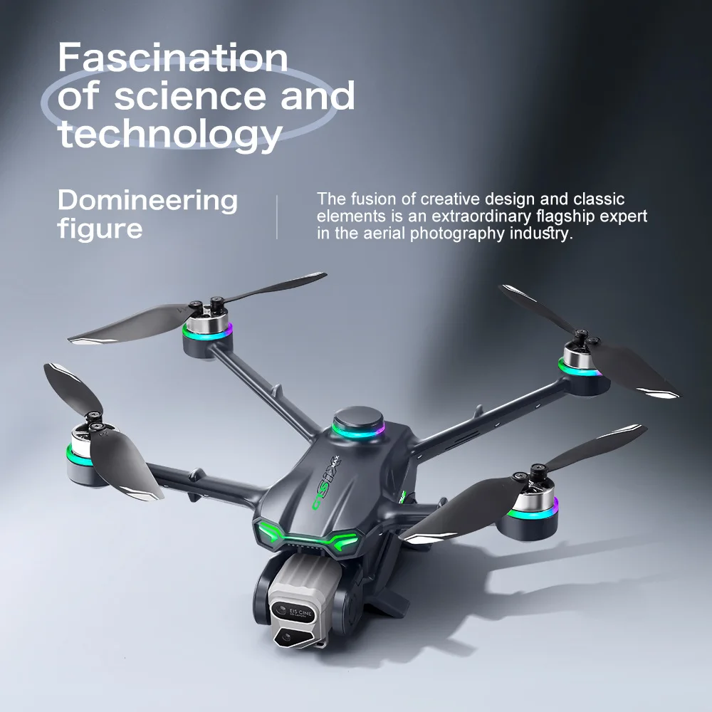 

Gt6 Drone Aerial Photography Gps Fixed Slot Return Quadcopter Long Range Brushless Motor Remote Control Aircraft Classic Toys