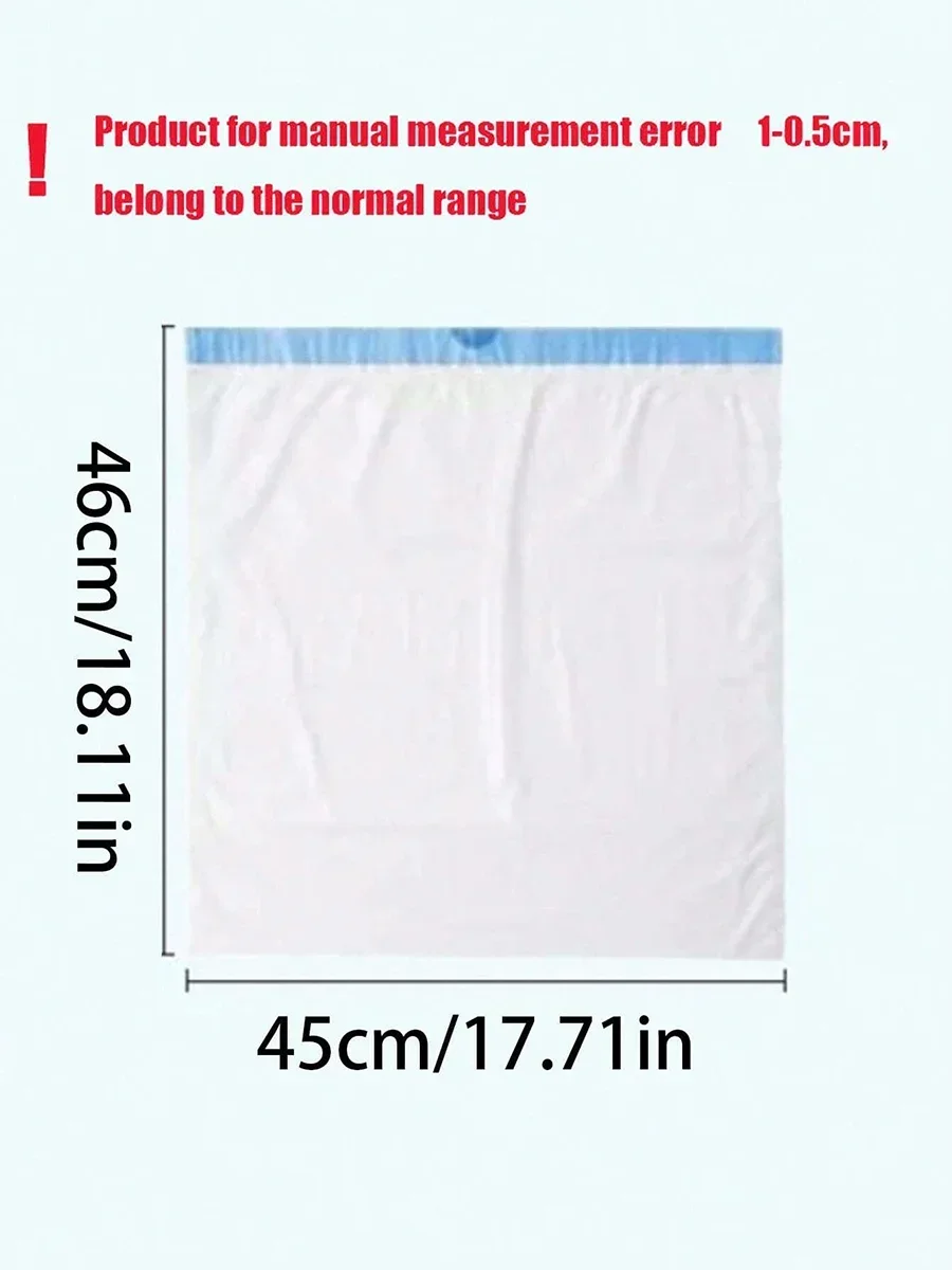 15pcs/roll Thick Trash Bags, Tear-Off Drawstring Trash Can Liners,For Home, Kitchen, Restaurant, Living Room, Garbage Sorting