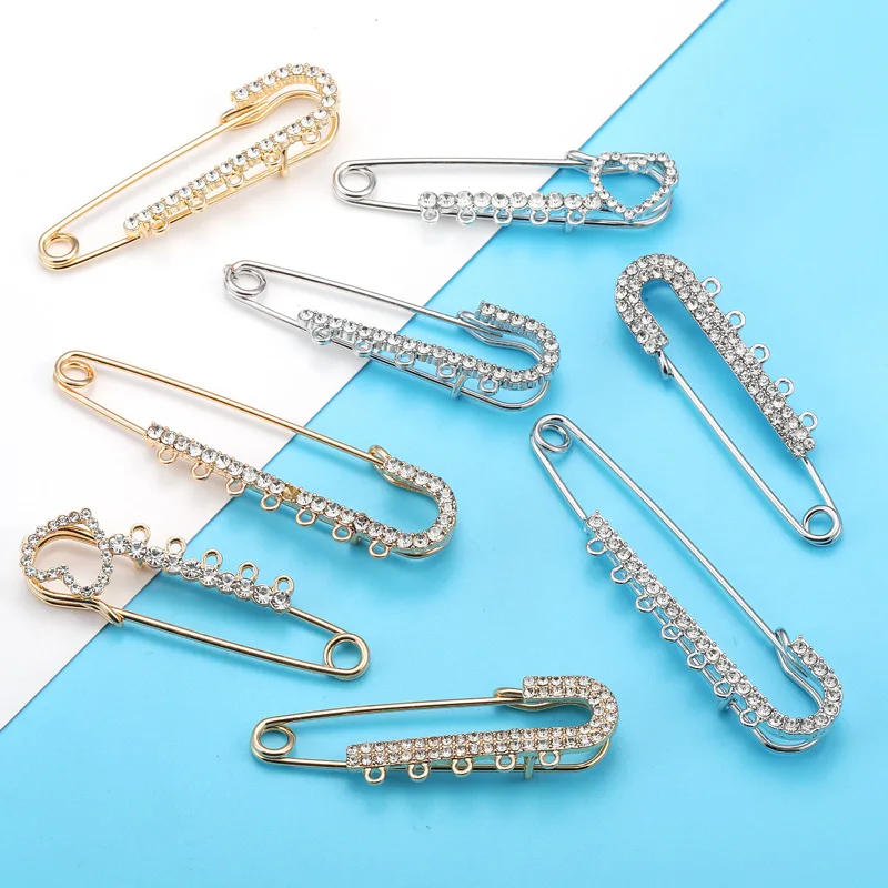 

VIP оптовая продажа ожерелье соединительная пряжка U-образная защита от воздействия талии шелковый шарф пряжка брошь пряжка материалы для изготовления ювелирных изделий