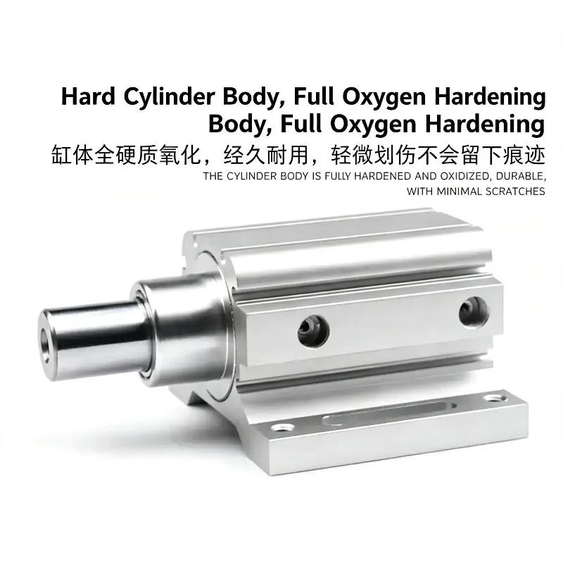Cutting Materials Automatic Feeding Mechanical Positioning Aircraft Cylinder Cylinder CQF40-30-L25 Woodworking Carving Machine