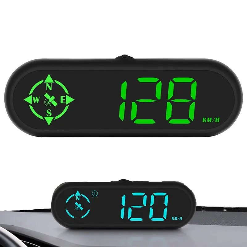 

Digital Car HUD Head Up Display Automatic Adjustment Speed Display HUD Digital Gauges For All Cars Trucks Bicycles And