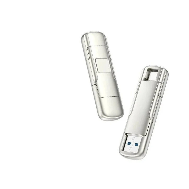 

Fingerprint lock 1TB solid state U disk encryption USB3.2 Type-C transmission mobile phone computer universal 520MB/S