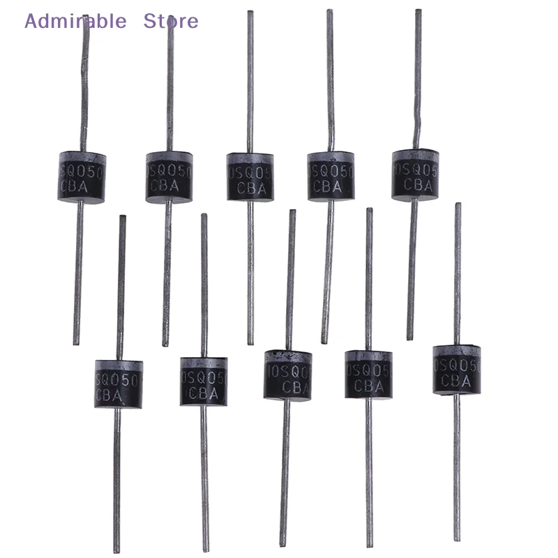 [W]10pcs New 10SQ050 10A 50V Schottky Rectifiers Diode for Solar Panel