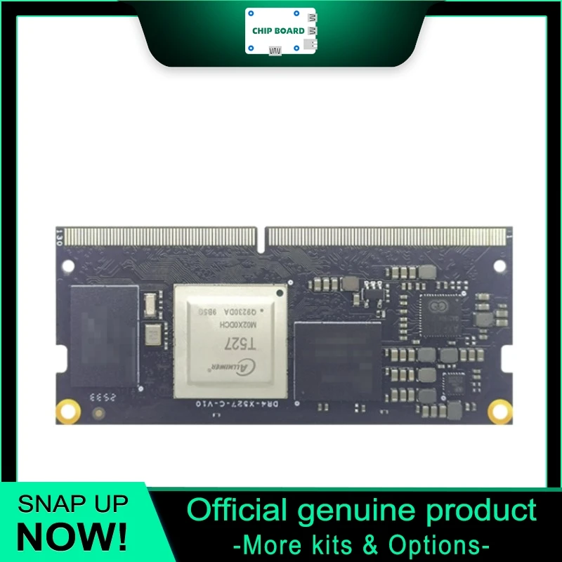 Rpdzkj Rongpin DR4-T527 Linux Board, Allwinner T527 Industrial Medical Grade Development Platform
