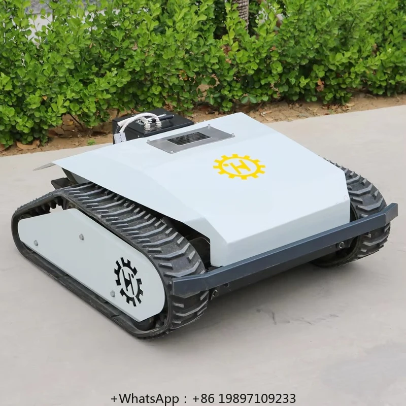 2024 New Arrivals Hanyue Exclusive 24V 48V Battery Powered Lawn Mower Electric Lithium Battery Rc Lawn Mower