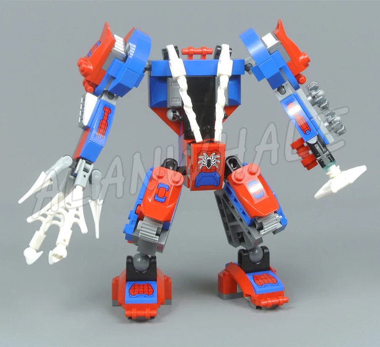 625pcs Super Fighter Revenger Spider Mech Battle Posable Joints Robots 11188 Building Blocks toy Compatible With Model